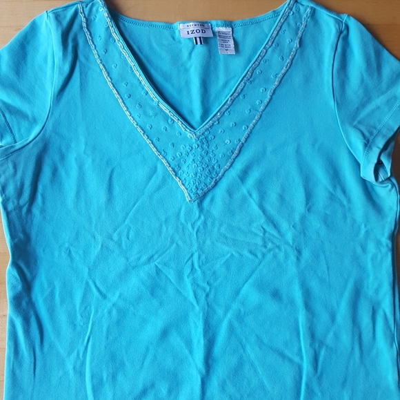 Izod V-neck tee - Picture 1 of 4